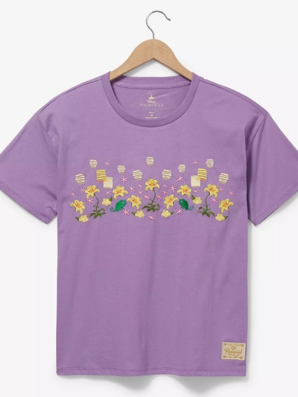 Disney Tangled Floral Lanterns Women's T-Shirt